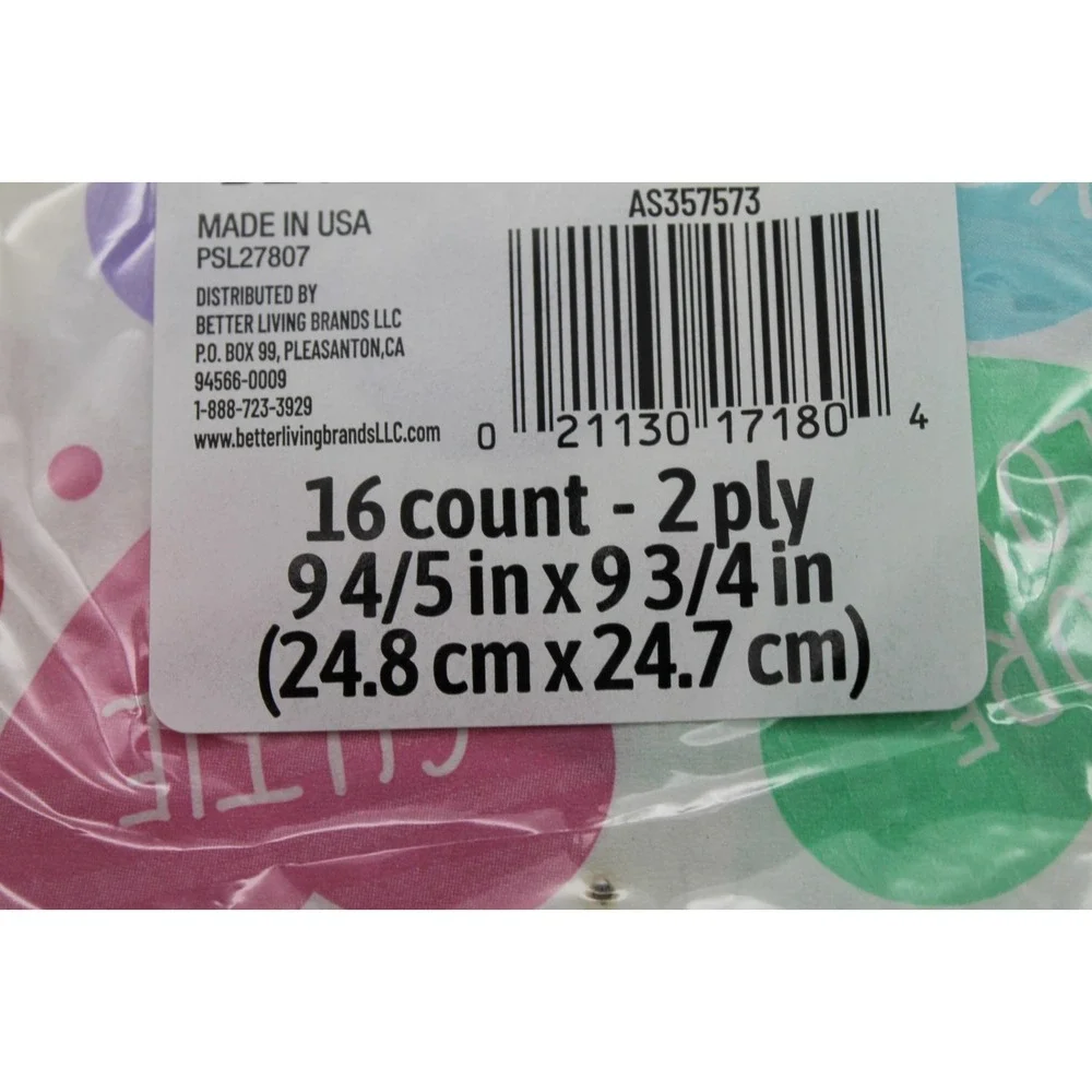 Valentine Paper Napkins Lot 12 Packs Hearts Party Beverage Craft Decoupage 2-Ply